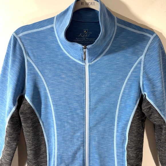 Kuhl Full Zip Jacket Women's Blue Gray Athletic Fitted - Picture 2 of 14